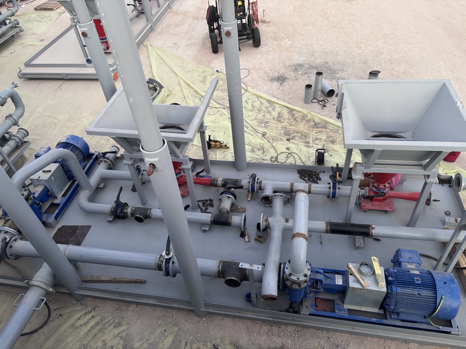 Mud Tank Pipeline Modification & Storage Skids - Photo 2