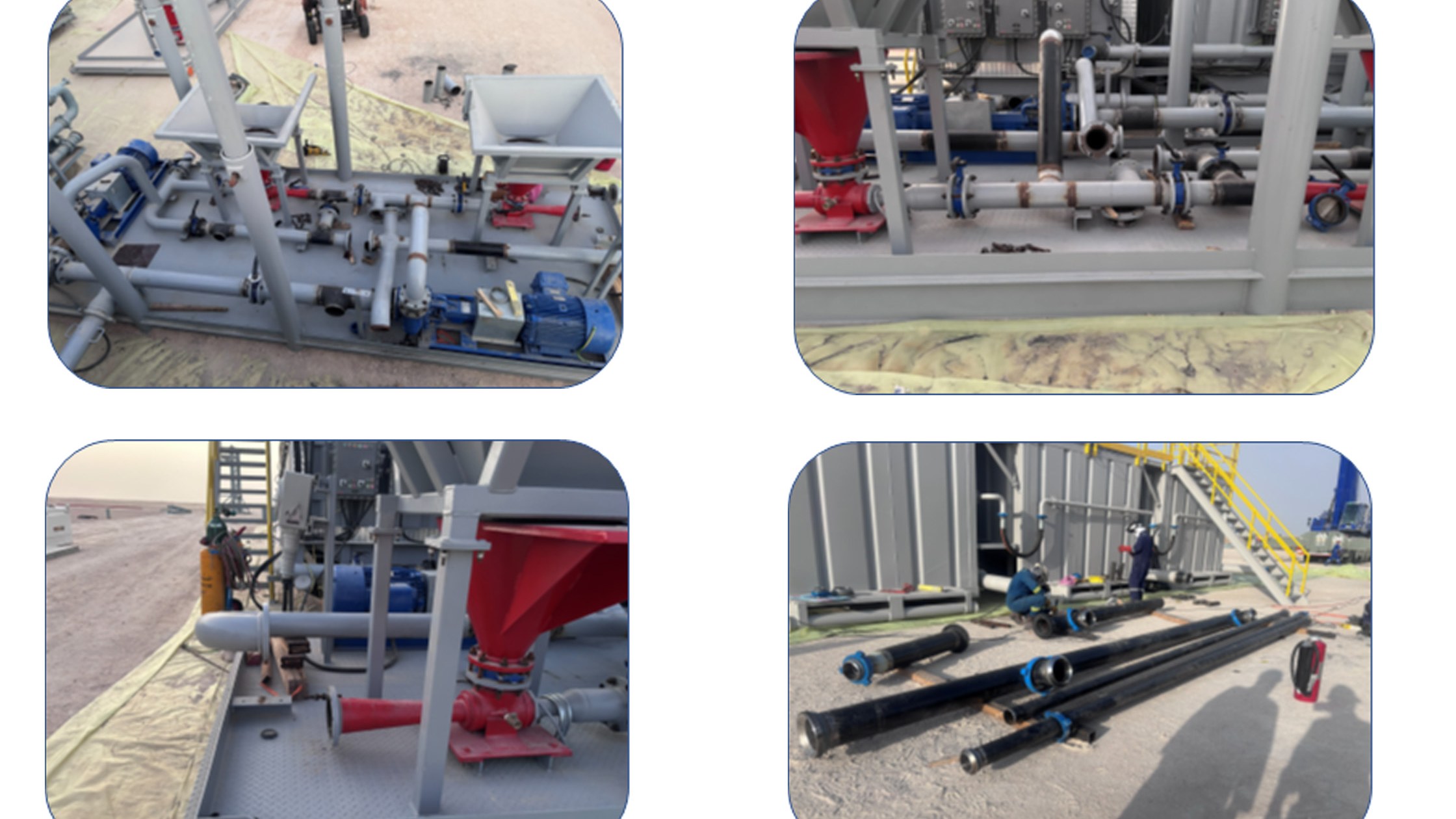 Helmerich and Payne Onsite Modification of Pipeline